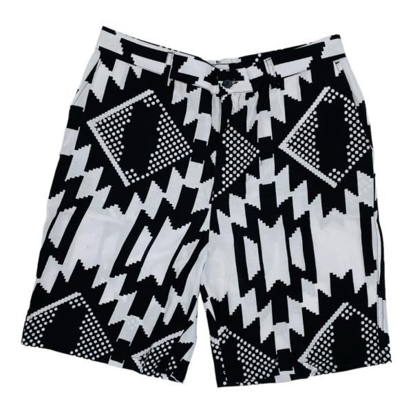 Black &  white Harmony Shorts