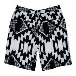 Black &  white Harmony Shorts